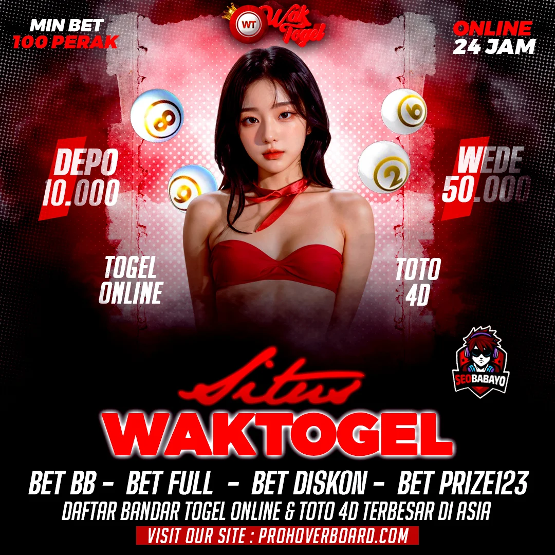 WAKTOGEL - Daftar Bandar Togel Online & Toto Online 4D Terbesar Di Asia