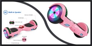 LIEAGLE 6.5 inches Pink Hoverboard