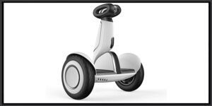 Segway Ninebot S-Plus Smart Self-Balancing Electric Hoverboard Scooter with Intelligent Autopilot, White